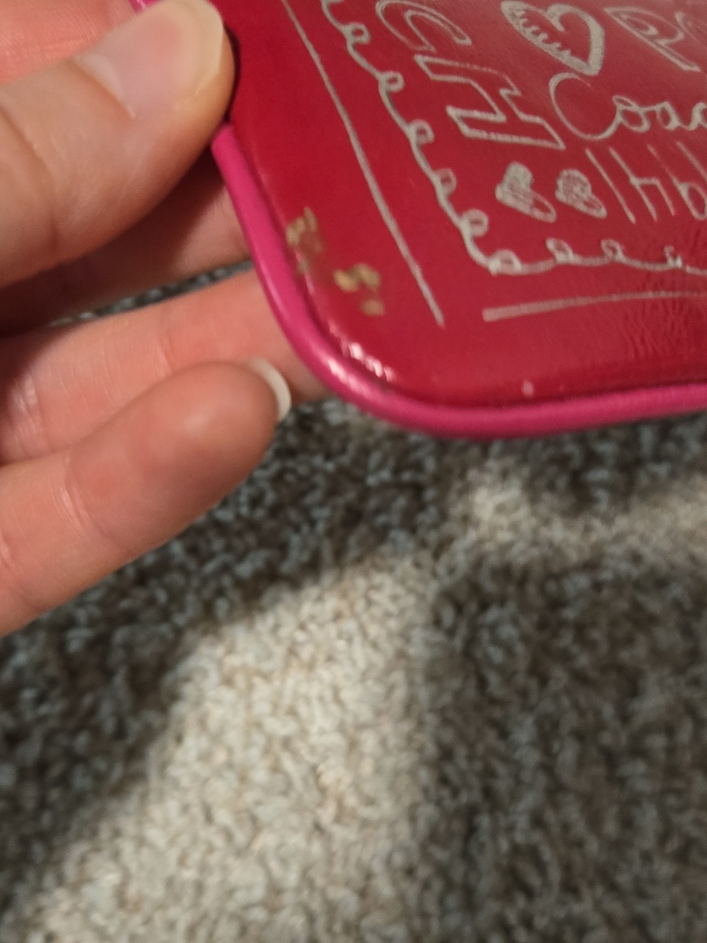 Coach Fushia Pvc Poppy Wristlet - Picture 2 of 4